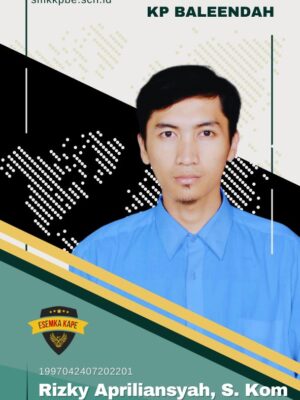 Rizky Apriliansyah, S. Kom