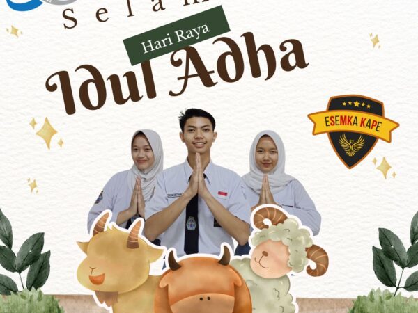 Selamat idul Adha dari keluarga Besar SMK KP Baleendah,