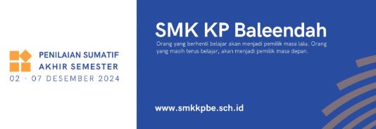 Jadwal Penilaian Sumatif Akhir Semester (PSAS) Ganjil 2024